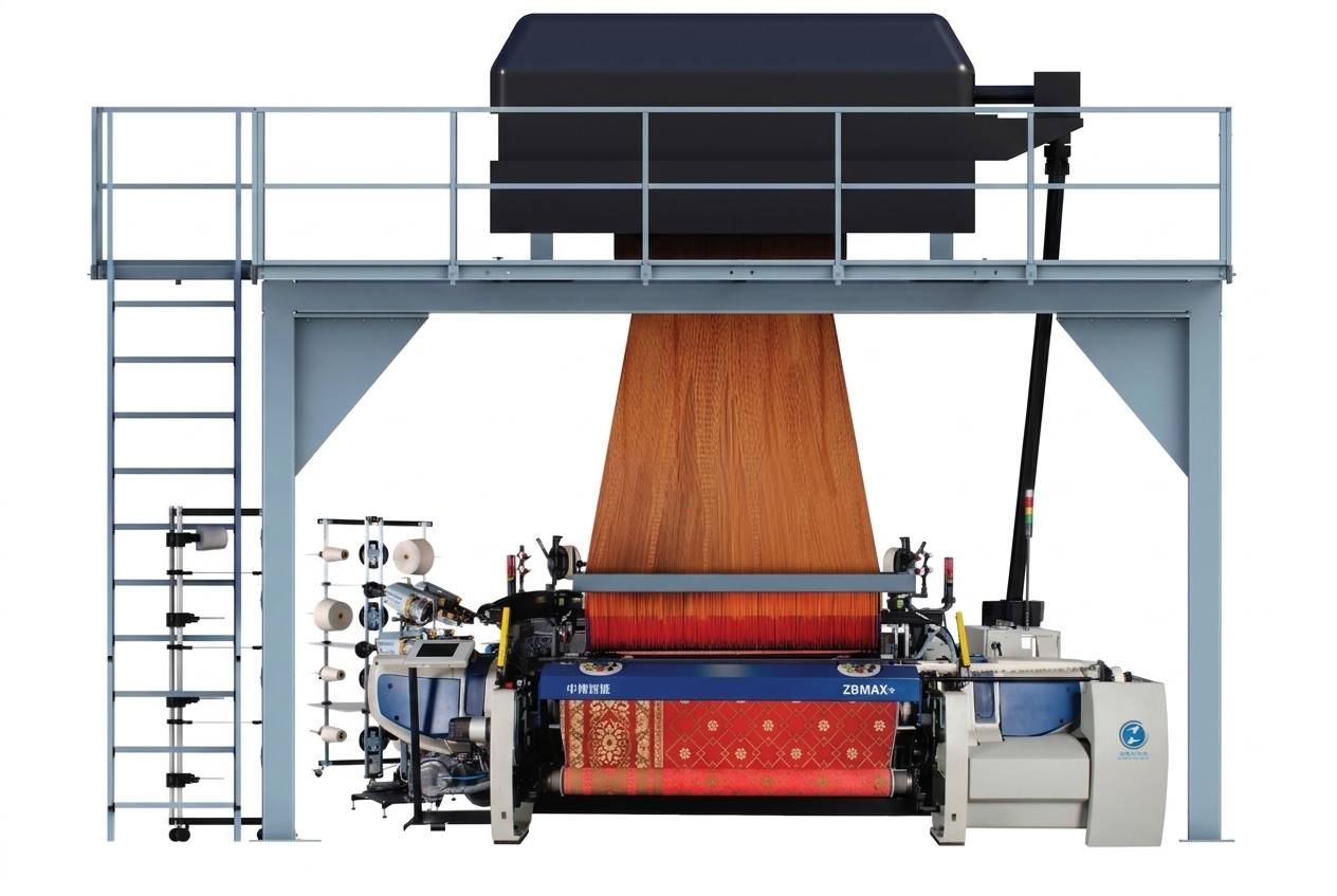 ZBMAX+ Rapier Jacquard Loom – Iconic Machinery